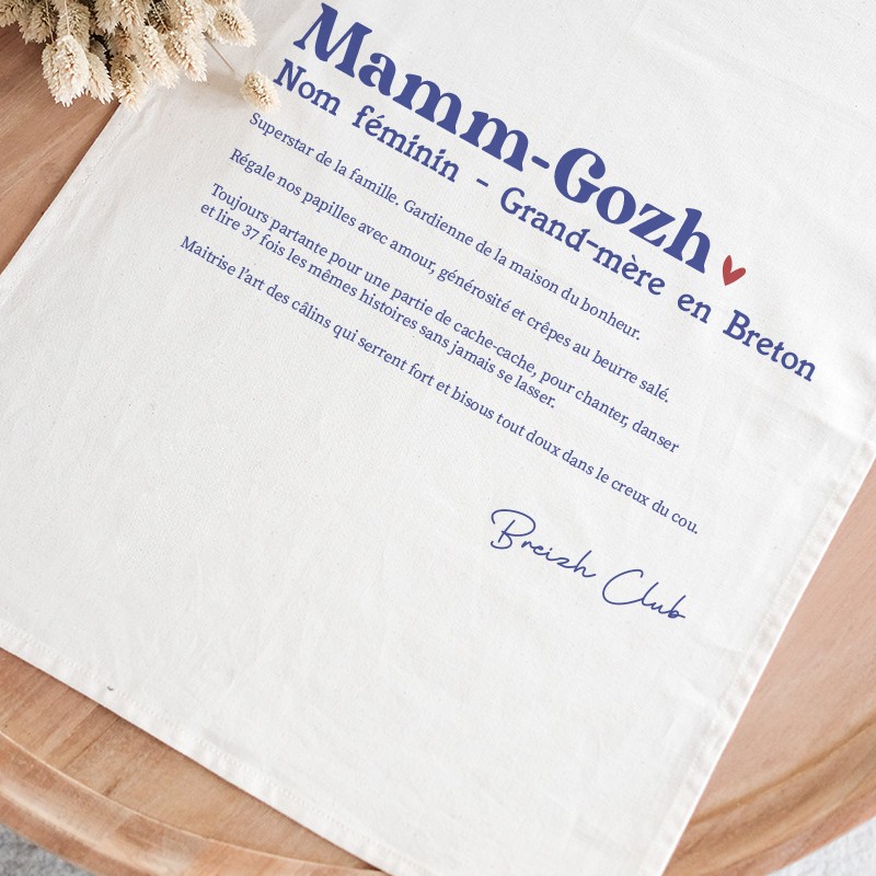Torchon Définition Mamm-Gozh