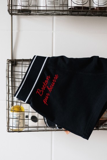 Boxer homme brodé Breton...