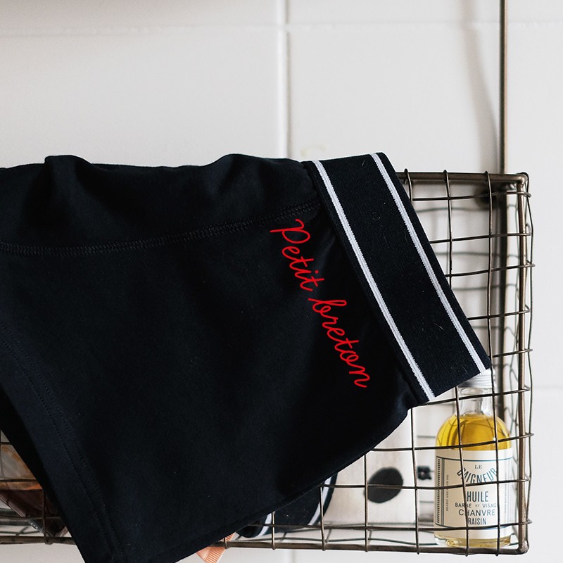 Boxer Homme brodé Petit breton