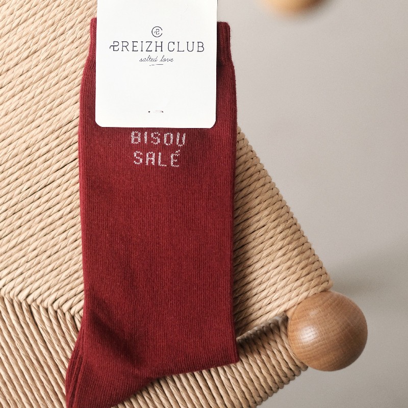 Chaussettes Bisou salé