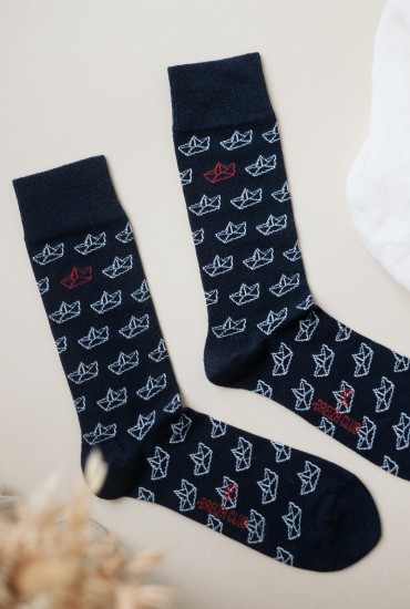Chaussettes Origami