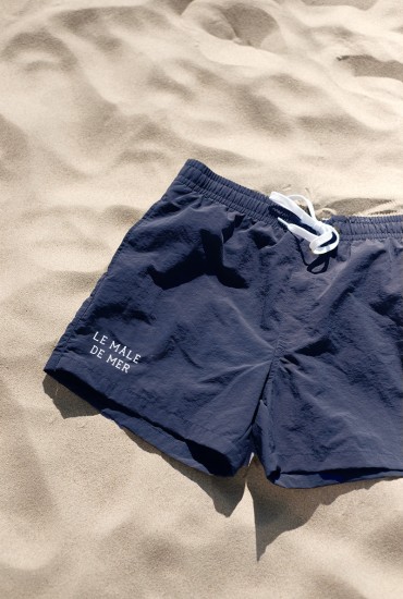 Short de bain brodé Le mâle...
