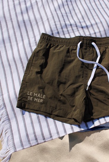 Short de bain brodé Le mâle...