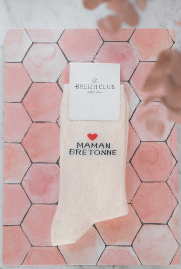 Chaussettes Maman bretonne