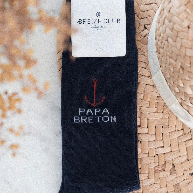 Chaussettes Papa breton