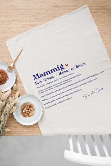 Torchon définition Mammig - Made in Bretagne
