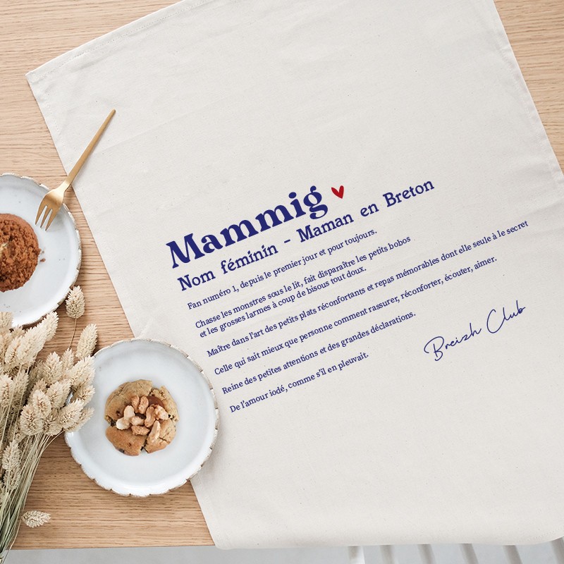Torchon définition Mammig - Made in Bretagne