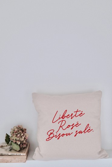 Housse de coussin Liberté,...