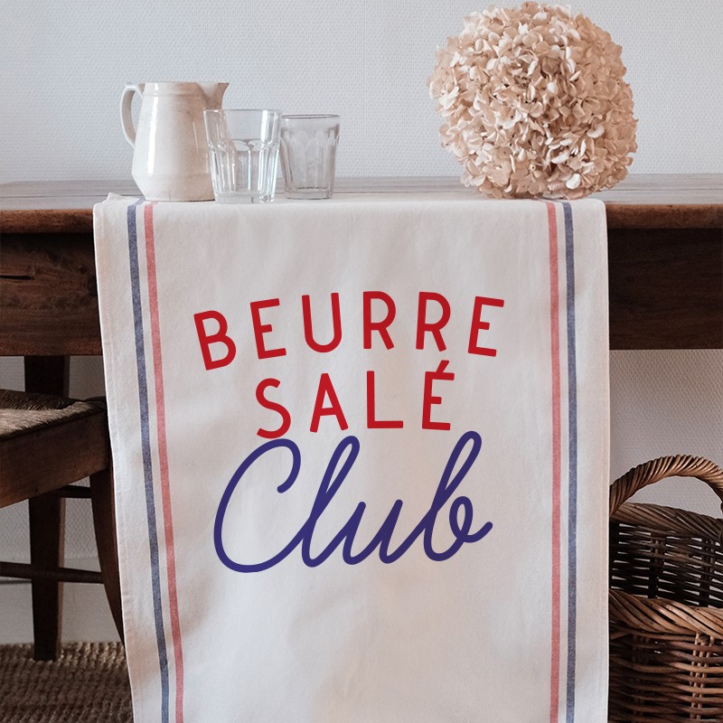 Torchon Beurre salé Club - Made in Bretagne