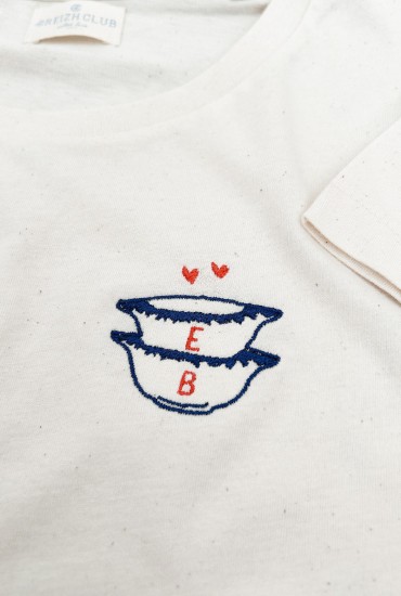 T-shirt homme brodé Bols...