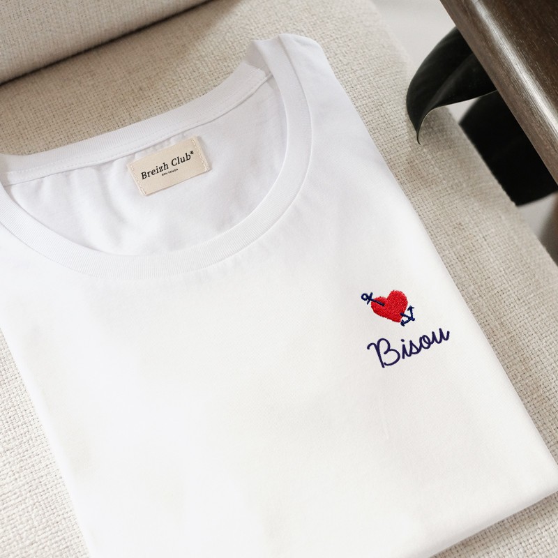 T-Shirt Homme Saint valentin personnalisable | J'aime Ma Femme | changez la  phrase | idée cadeau personnalisé