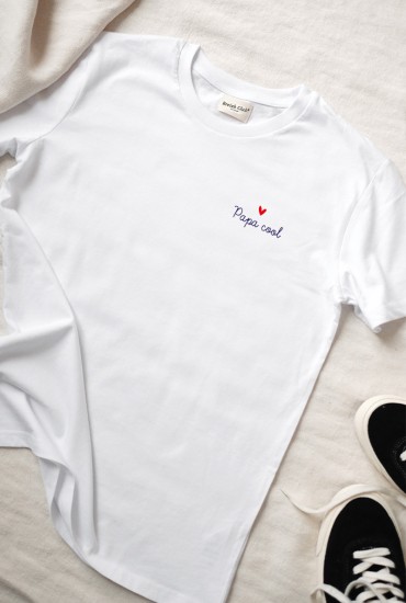 T-shirt homme brodé Mon...