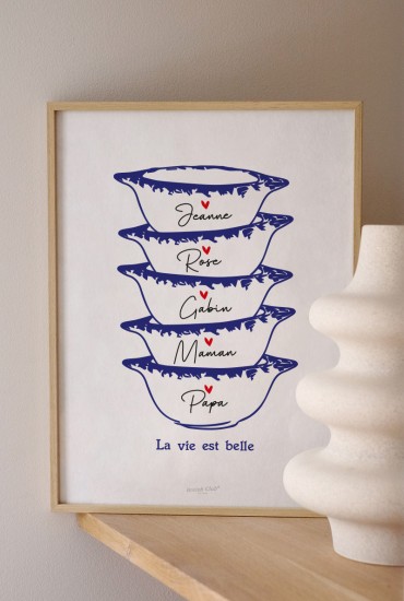 Affiche Bol Breton - Personnalisable
