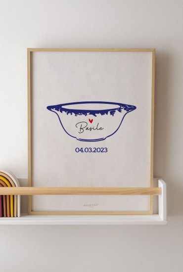 Affiche Bol Breton - Personnalisable