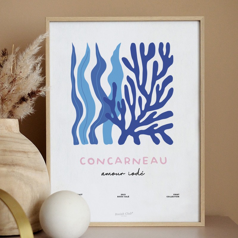 Affiche Amour iodé - Personnalisable