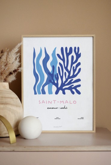 Affiche Amour iodé - Personnalisable