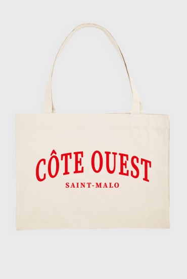 Cabas Côte Ouest - Personnalisable