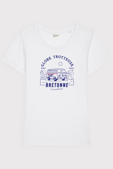 T-shirt femme Globe Trotteuse bretonne