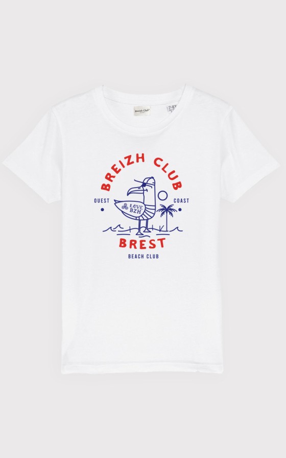 T-shirt enfant Beach Club - Personnalisable