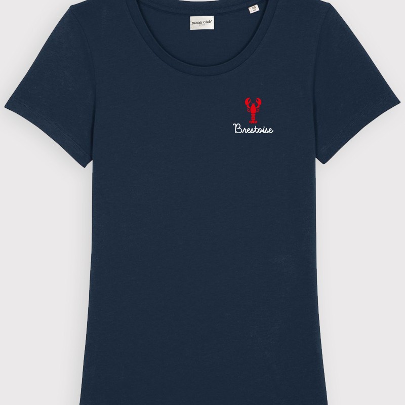 T shirt on sale femme brodé