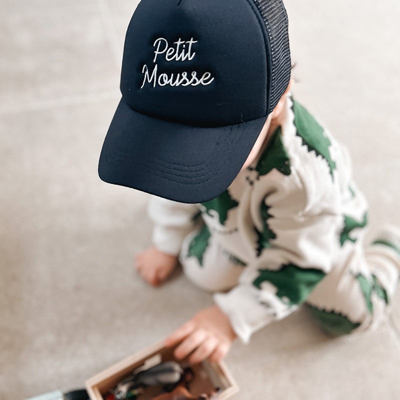 Casquette enfant brodée Petit mousse