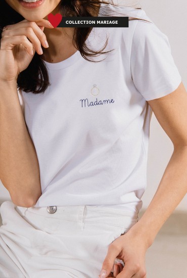 T shirt femme brod Alliance Personnalisable