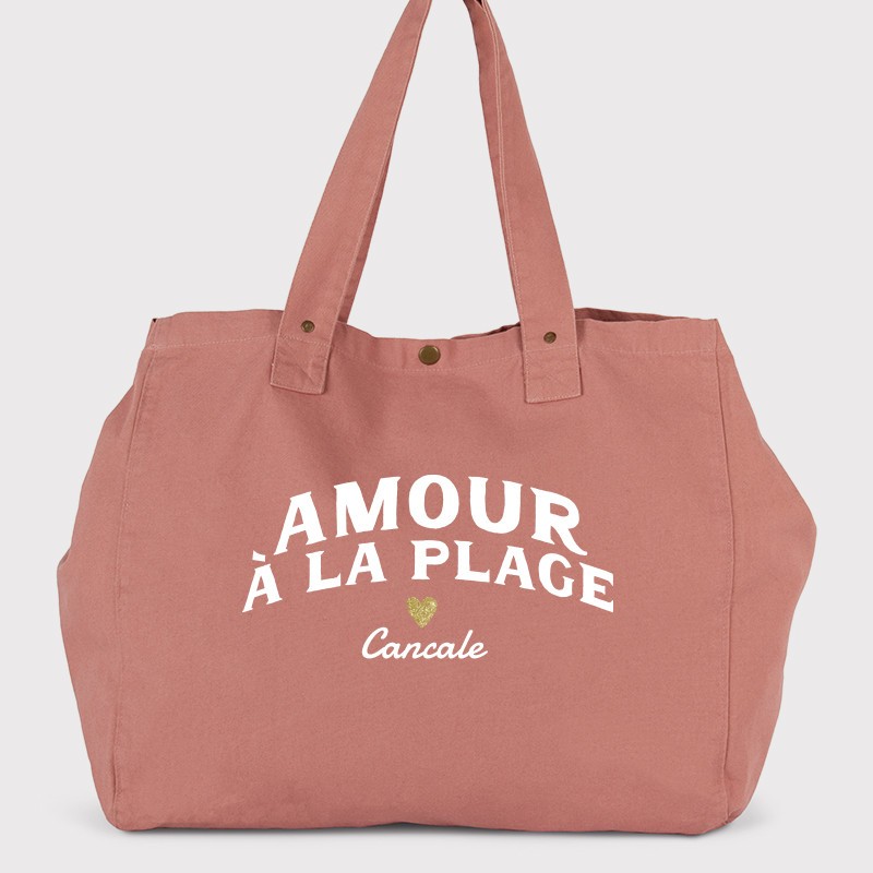 Sac de plage personnalisable hotsell