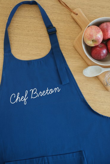 Tablier brodé Chef breton