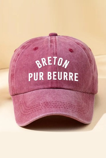 Casquette vintage Breton pur beurre
