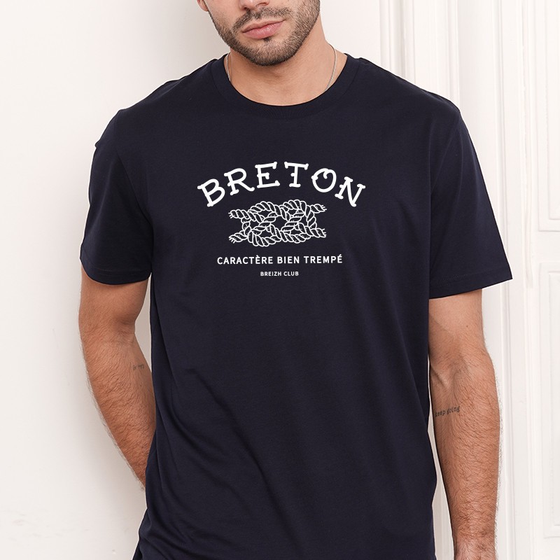 T-shirt homme Breton noeud marin
