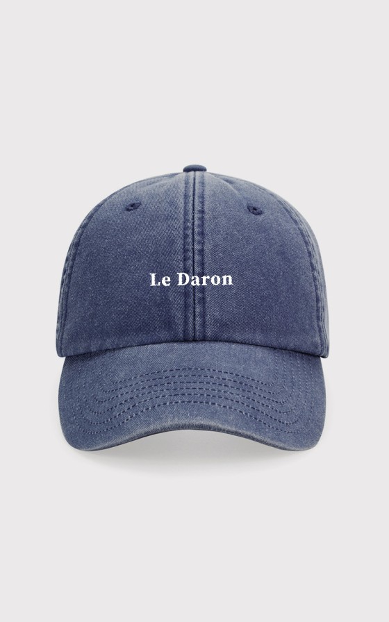 Casquette brodée Bleu vintage - Personnalisable