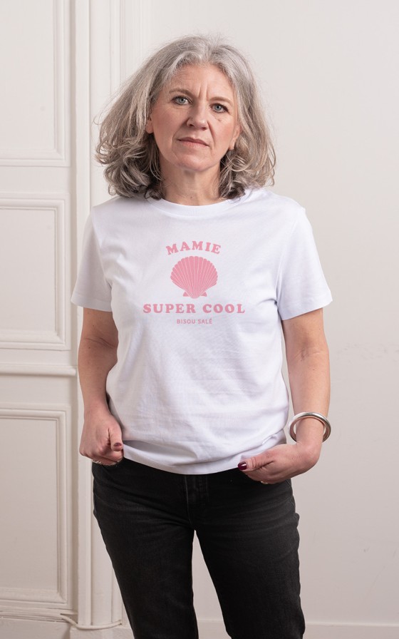 T-shirt femme Coquillage couleur - Personnalisable