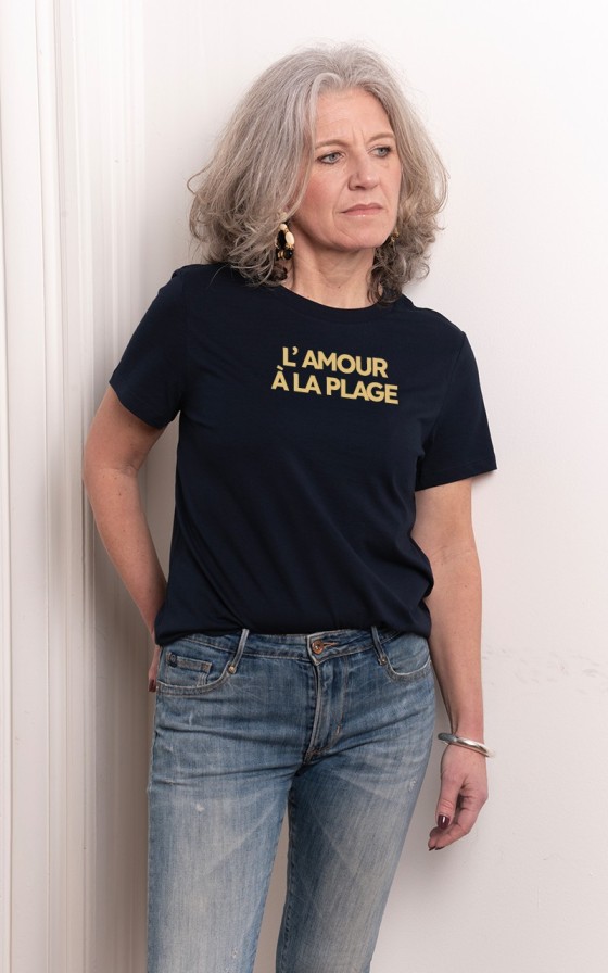 T-shirt femme Texte couleur - Personnalisable