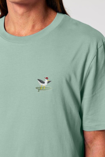 T-shirt homme brodé Goéland...