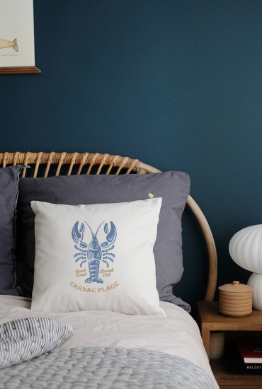 Housse de coussin Homard...