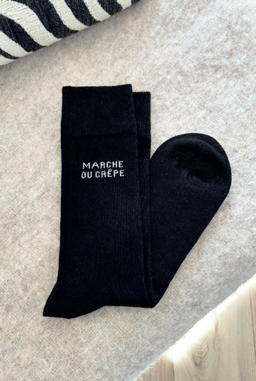 Chaussettes Marche ou crêpe