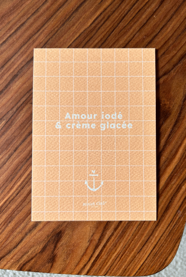 Carte postale Amour iodée &...