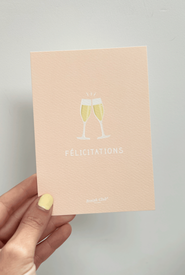 Carte postale Félicitations...