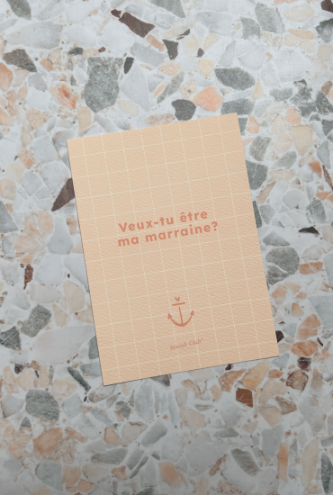 Carte postale à carreaux...