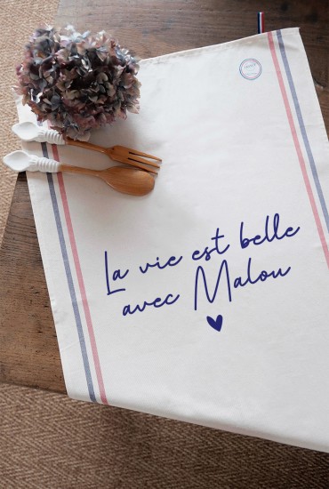 Torchon La vie est belle -...
