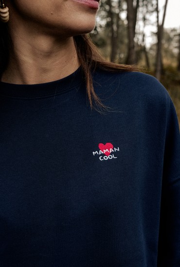 Sweat femme brodé Grand...