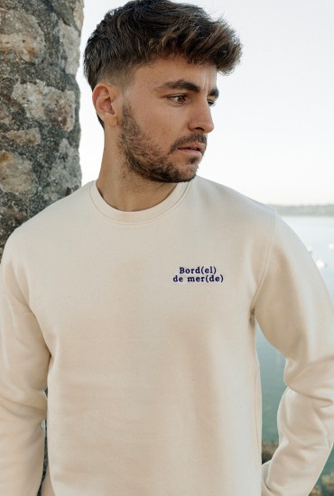 Sweat homme brodé Bord(el)...