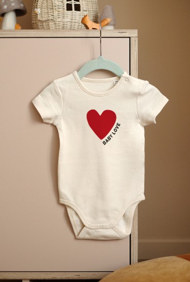 Body Grand coeur rouge -...