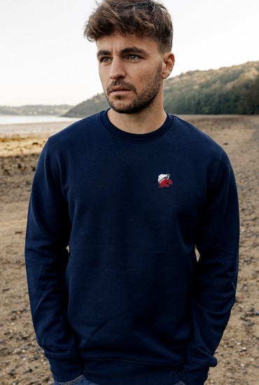 Sweat homme brodé Bernard...