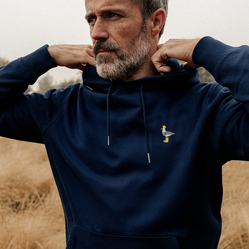 Sweat à capuche homme Abu Garcia moyen brodé manches longues