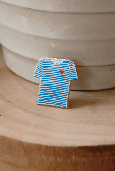 Pin's Marinière bretonne