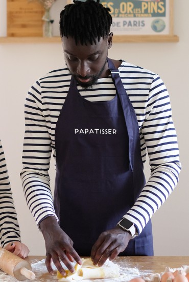 Tablier brodé Papatissier