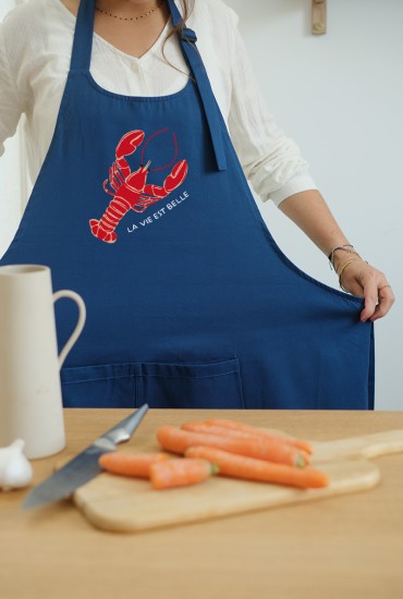 Tablier Grand homard -...