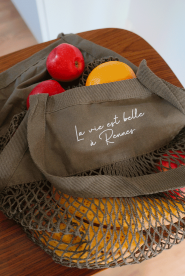 Sac filet La vie est belle...