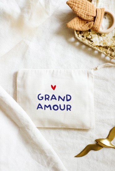 Petite pochette Mot doux -...